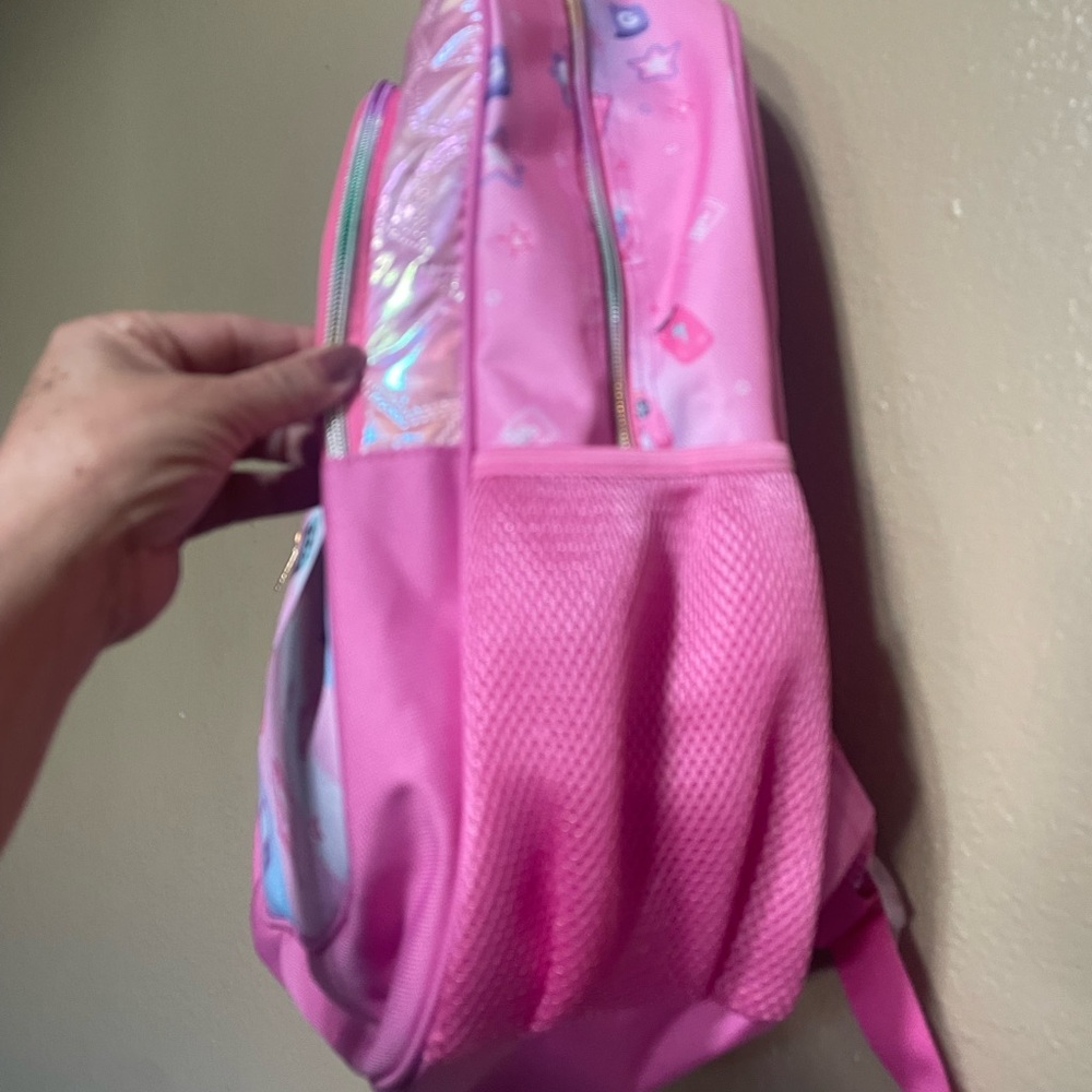 Pink Gamer Kids Backpack with Fun Graphics - Picture 5 of 6
